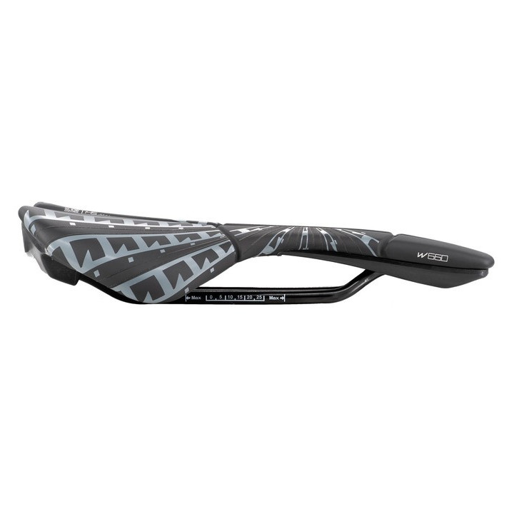 Șa PROLOGO PROXIM W660 155 Hard Re-Steel negru