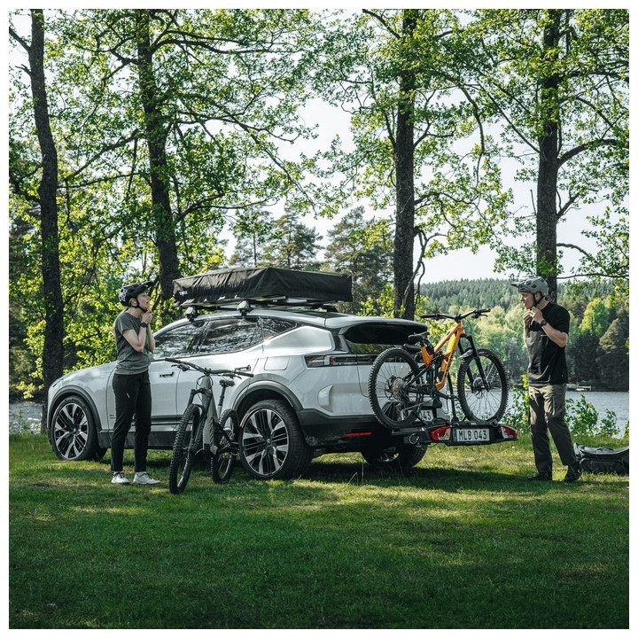 Sistem transport biciclete THULE VELOSPACE 3 9032 pe cârlig 2(3)bikes