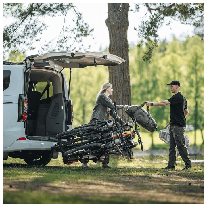 Sistem transport biciclete THULE VELOSPACE 3 9033 pe cârlig 3(4)bikes