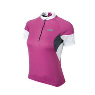 Tricou Shimano Insert Femei Maneca Scurta Roz/Alb