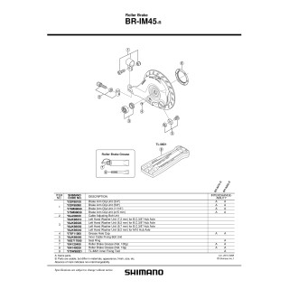 Şurub Shimano reglare cablu BR-IM45-R