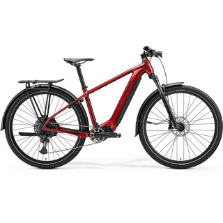MERIDA eBIG.NINE 675 EQ CĂPȘUNĂÎNCHISĂ (NEGRU) - SHIMANO
