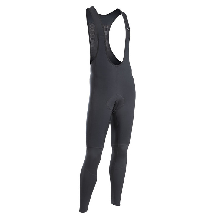 Pantaloni NORTHWAVE iarnă ACTIVE MS scurt bretele negru