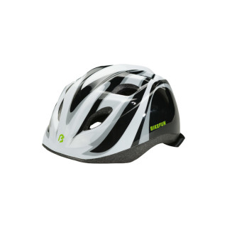 Cască BIKEFUN JUNIOR roșu/alb - HB8-RW