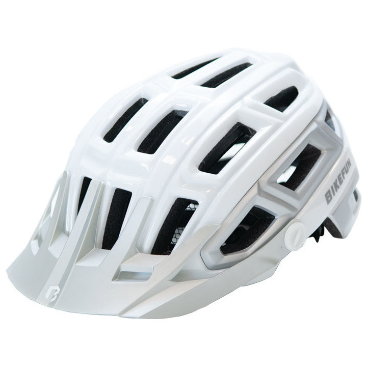 Cască BIKEFUN FRISCO alb - Siguranță și confort
