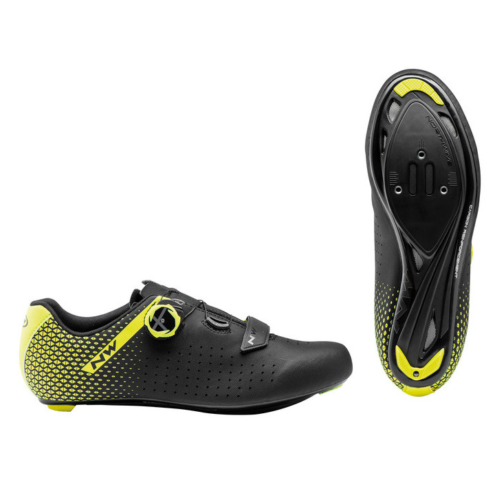 CIPŐ NORTHWAVE ROAD CORE PLUS 2 47 FEHÉR/FEKETE