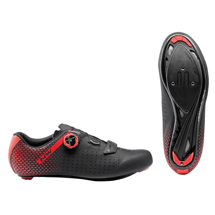 CIPŐ NORTHWAVE ROAD CORE PLUS 2 47 FEHÉR/FEKETE