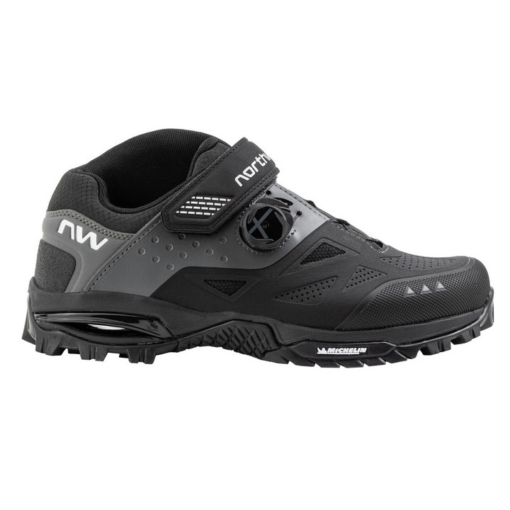 Pantofi NORTHWAVE ALL TER. ENDURO MID 2 VERDE/NEGRU