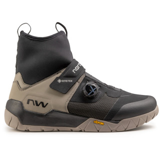 Pantofi NORTHWAVE MTB MULTICROSS PLUS GTX iarnă, negru/nisipiu