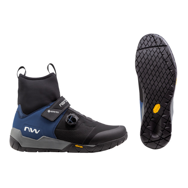 Pantofi NORTHWAVE MTB MULTICROSS PLUS GTX iarnă, negru/nisipiu