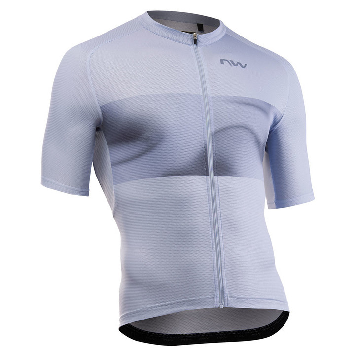 Tricou Ciclism Northwave Force Evo Scurt Grigheață