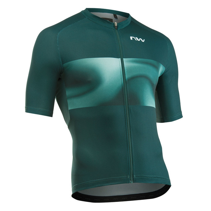 Tricou Ciclism Northwave Force Evo Scurt Grigheață