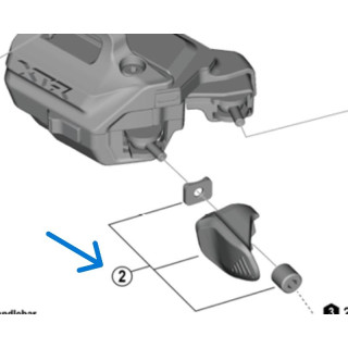 Levier X Shimano SW-M9250-R/IR | Schimbător