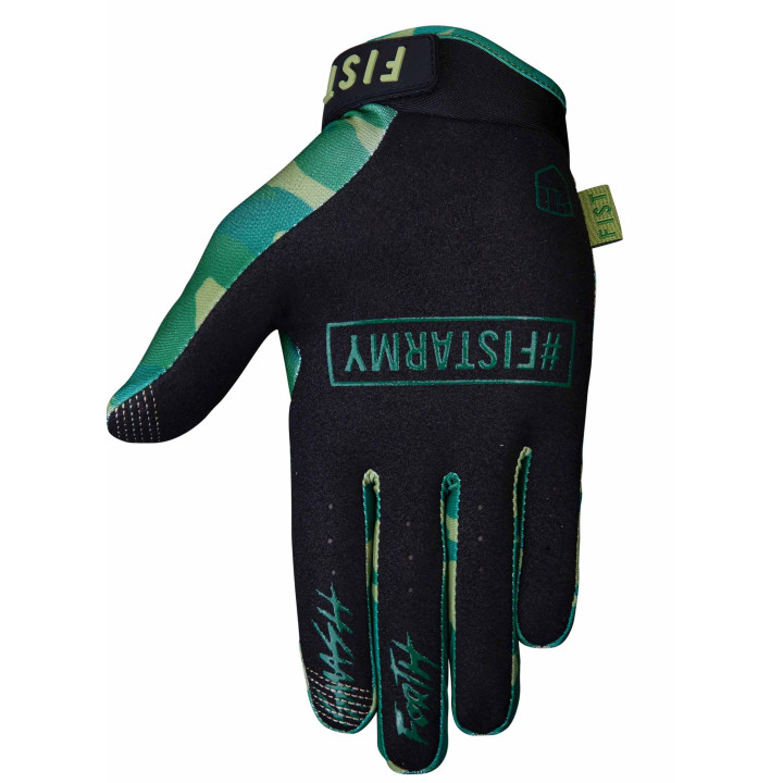 Mănuși Ciclism FIST Stocker Youth Camo 8-14 Ani