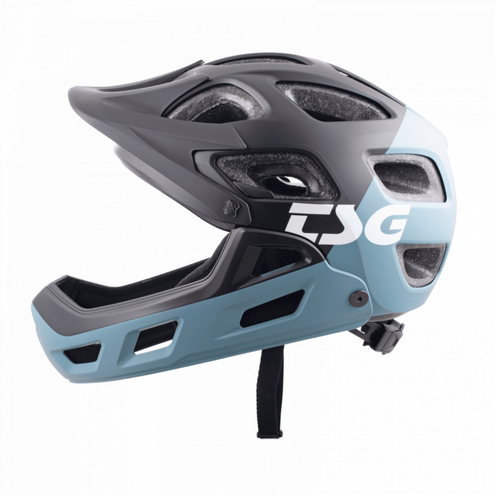 Cască Full Face Copii TSG Seek Youth FR - Flow Black