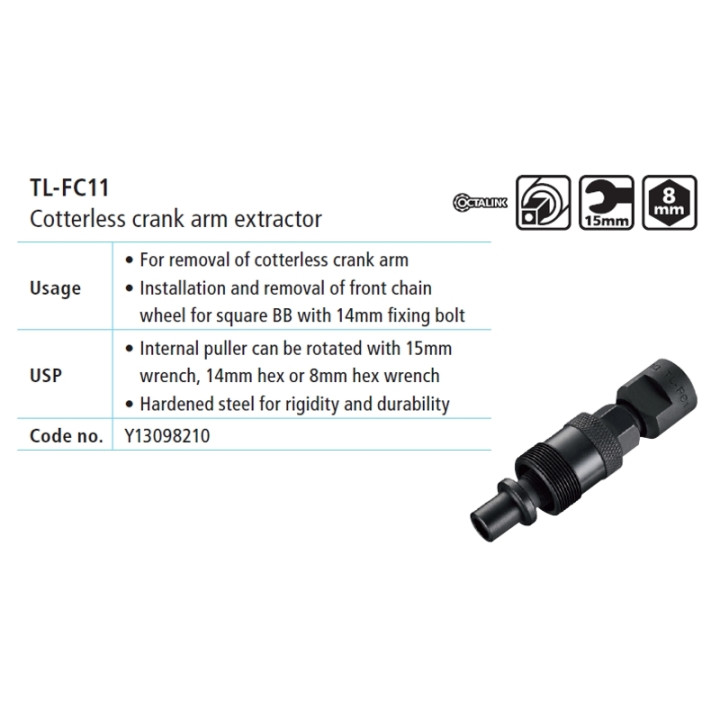 Cheie Shimano TL-FC11 Demontat Angrenaj Pedalier