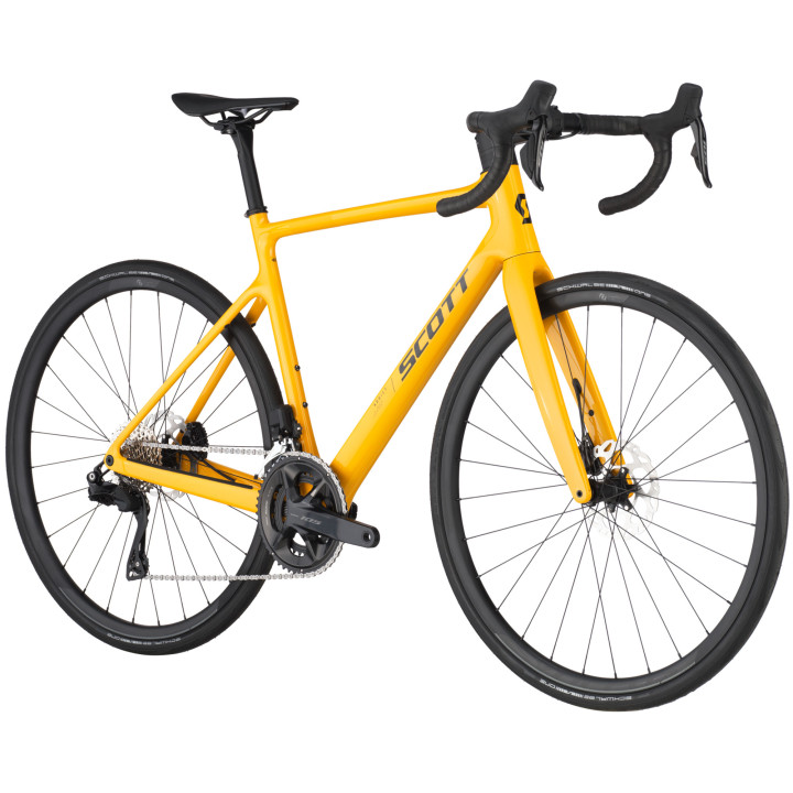 Bicicleta Scott Addict 40 Bahama Yellow
