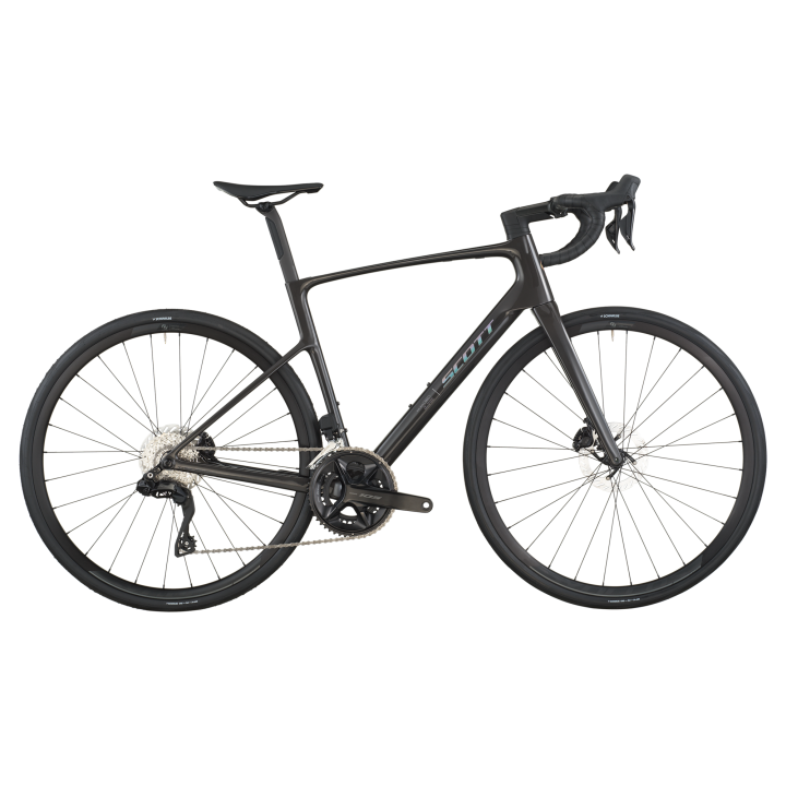 Bicicleta Scott Addict 40 Carbon Black - Cumpară Online