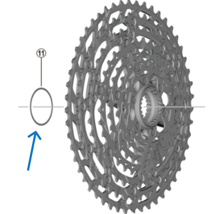 Distanțier Adeziv Shimano CS-M8100