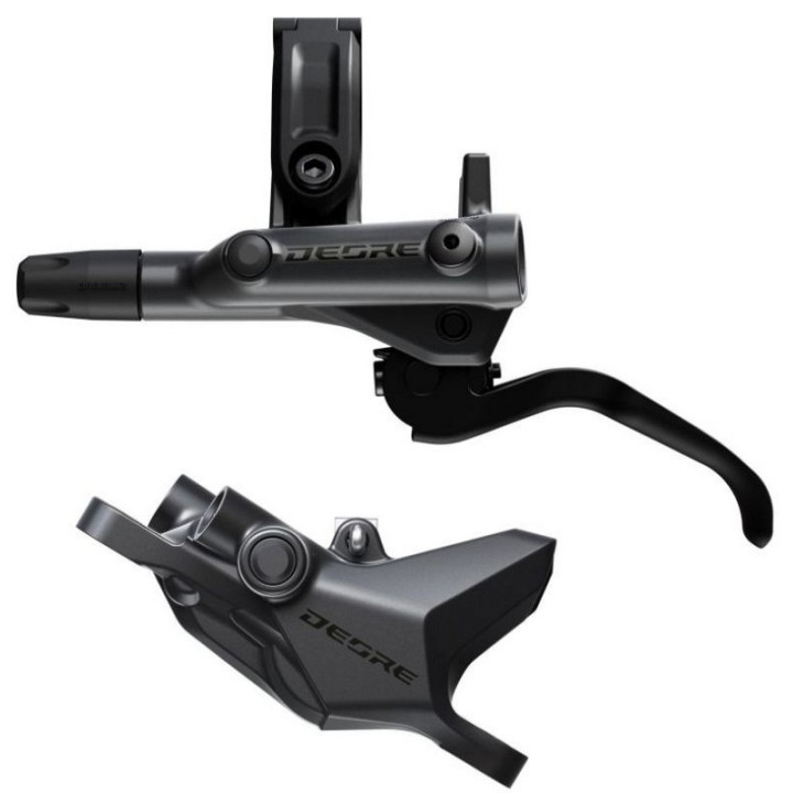 FRANA PE DISC SET ASAMBLAT J-KIT  SHIMANO DEORE  BL-M6200(L)  BR-M6200(F)  FARA ADAPTOR  PLACUTE RASINA FARA ARIPIOARE DE RACIRE
