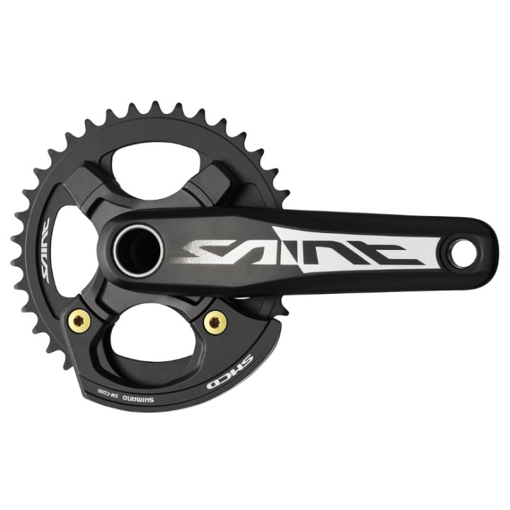 ANGRENAJ PEDALIER SHIMANO SAINT FC-M820  36T  BRAT 175MM  PT. 10 VIT. PE SPATE  HOLLOWTECH 2  INCL. BUTUC PEDALIER  FARA BASH GU