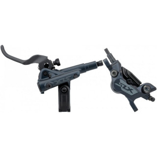 FRANA PE DISC SET ASAMBLAT SHIMANO SLX BL-M7100(L) BR-M7120(F)  FARA ADAPTOR  PLACUTE RESIN CU ARIPIOARE DE RACIRE  FURTUN SM-BH