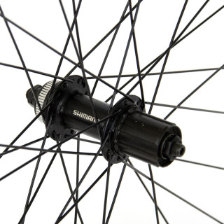 Roata Spate CROSSER X11 32H 27.5'' - Frana disc (CenterLock) cu Butuc Shimano AFHTX5058BZB | capsata