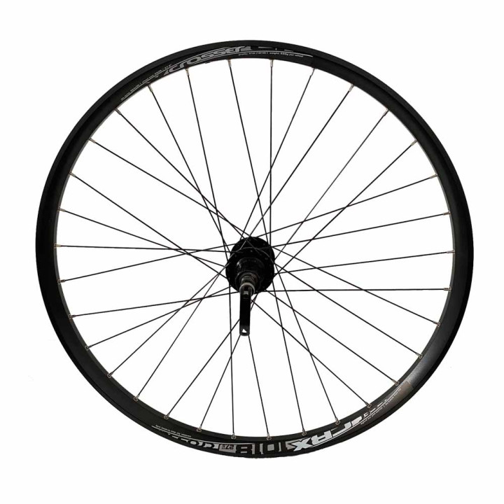 Roata Spate CROSSER X18 32H 27.5'' QR - Frana disc (6 suruburi) cu Butuc Promax D602ER -capsata