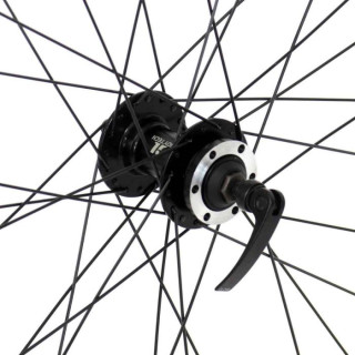 Roata Fata CROSSER X11 32H 27.5'' QR - Frana disc (6 suruburi) cu Butuc Joytech JYD761