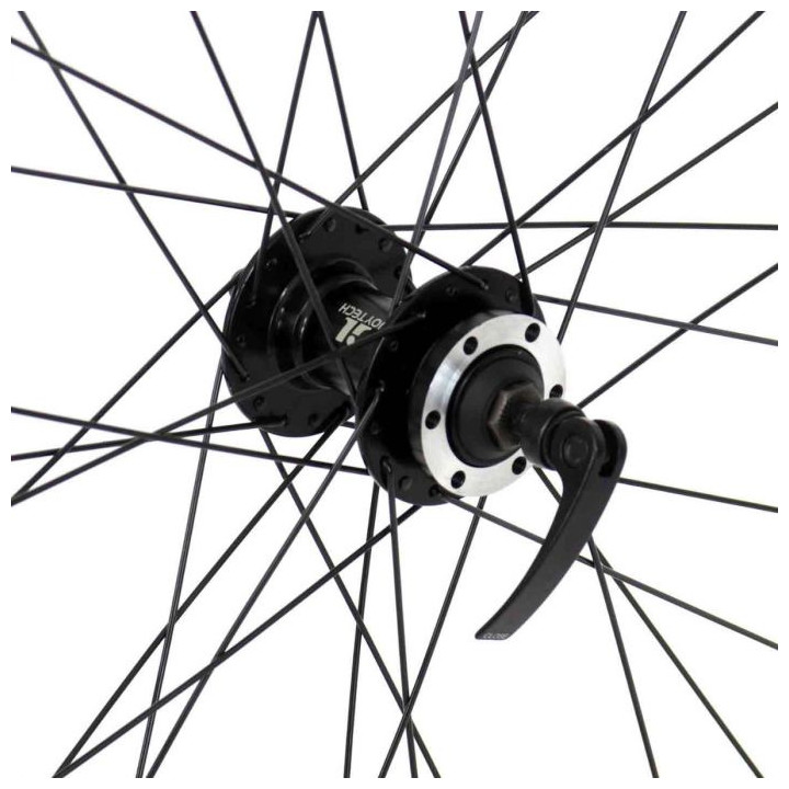 Roata Fata CROSSER X11 32H 27.5'' QR - Frana disc (6 suruburi) cu Butuc Joytech JYD761