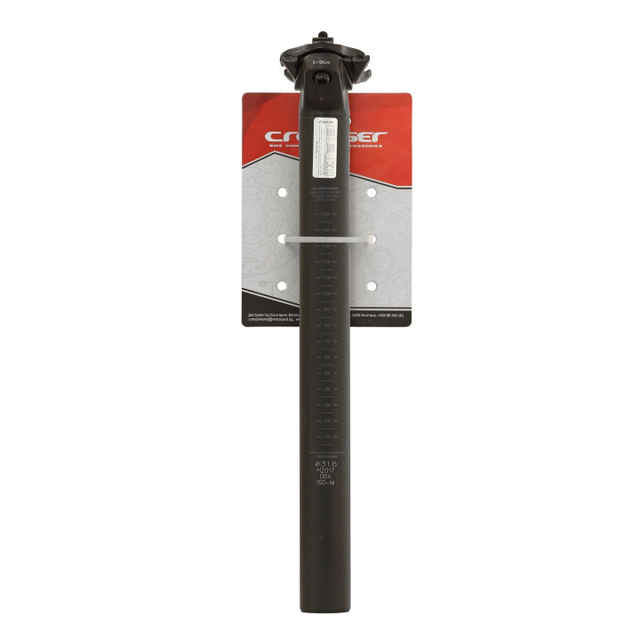 Tija sa CROSSER SP-C255 31.6x350mm - Black/Grey