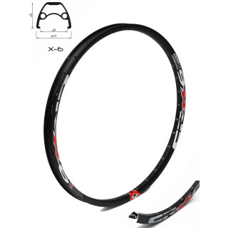 Janta CROSSER X6 27.5'' 36H - Black | Capsata