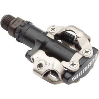 Pedale Automate SHIMANO PD-M520L SPD cu placute SM-SH51 - Black