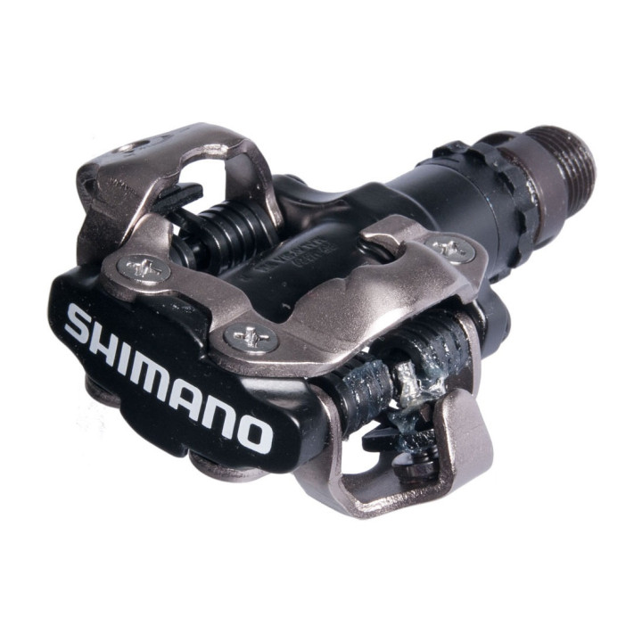 Pedale Automate SHIMANO PD-M520L SPD cu placute SM-SH51 - Black
