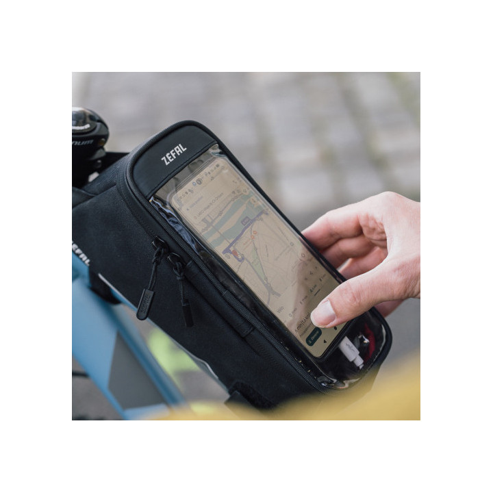 Geanta Cadru ZEFAL Console Pack T1 cu Suport Telefon - 1.5L