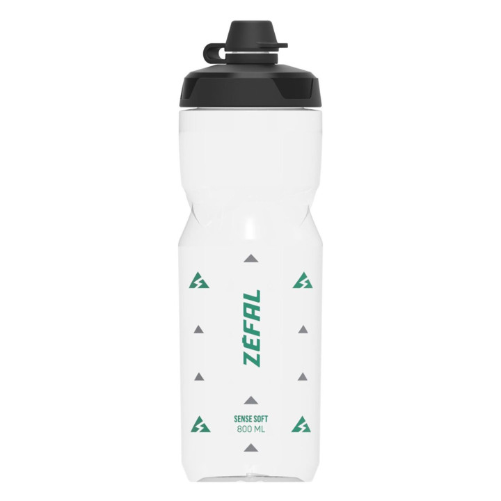 Bidon ZEFAL Sense Soft 80 No-Mud 800ml - Translucent