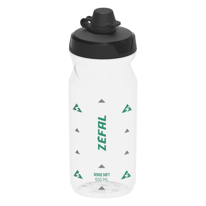 Bidon ZEFAL Sense Soft 65 No-Mud 650ml - Translucent
