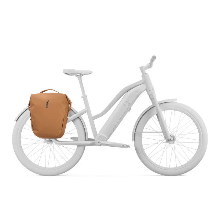 Geanta Portbagaj THULE Shield Pannier 22L cu prindere InLock - Dusted Orange