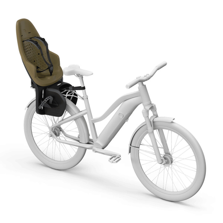 Scaun bicicleta copii THULE Yepp 2 Maxi cu montare pe portbagaj - Neutria Green