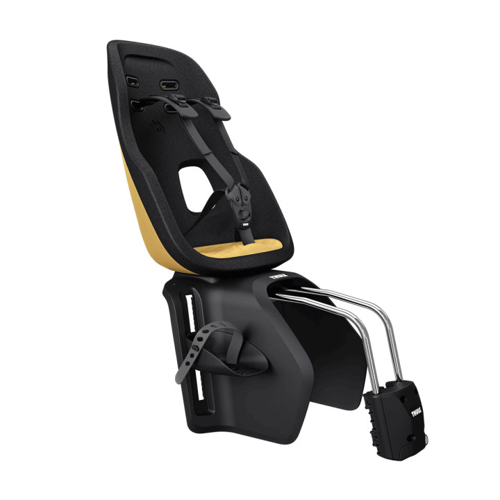 Scaun bicicleta copii THULE Yepp Nexxt 2 Maxi cu montare in spate - Burnished Yellow