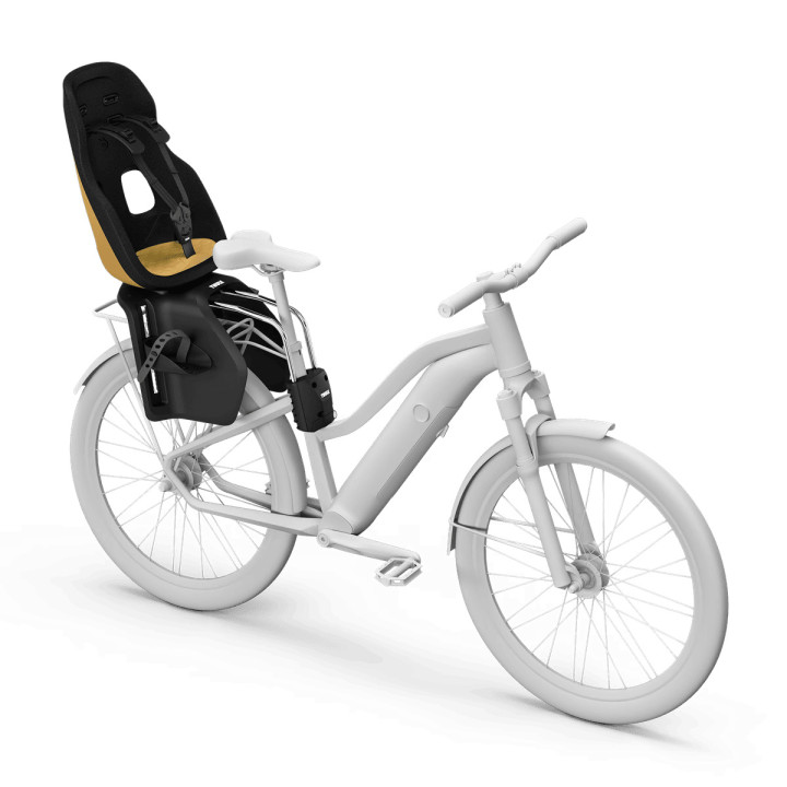 Scaun bicicleta copii THULE Yepp Nexxt 2 Maxi cu montare in spate - Burnished Yellow