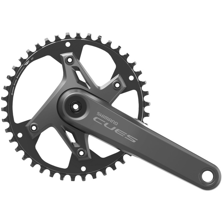 Angrenaj Pedalier SHIMANO Cues FC-U6000-1 - 9/10/11 Viteze, 170mm, 42T w/o CG