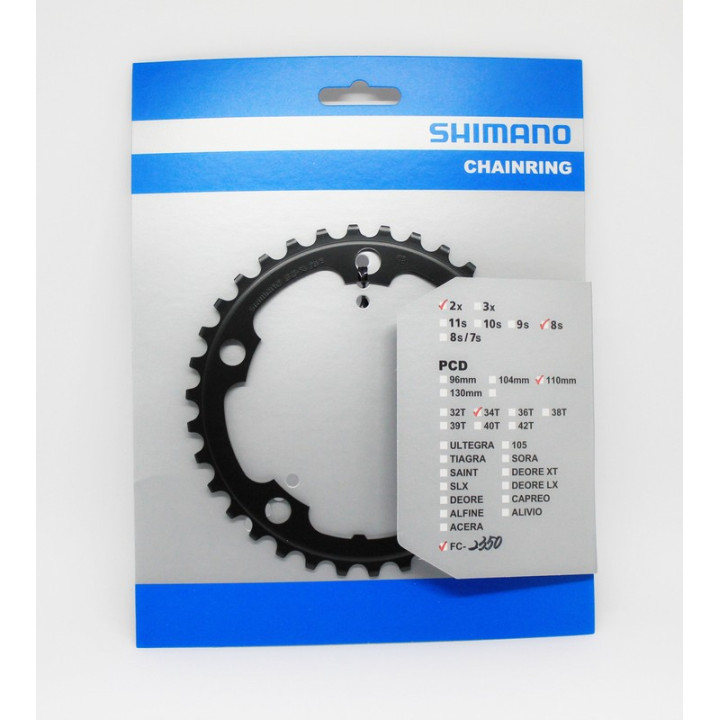 Foaia Shimano FC-2350 34T Neagră