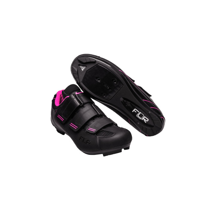 Pantofi Ciclism FLR F-35 III Pro Road - Black/Pink