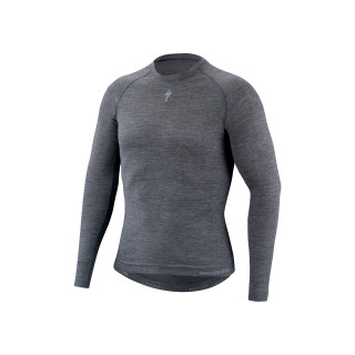 Bluza de Corp Termica SPECIALIZED Merino Baselayer (L/S) - Grey