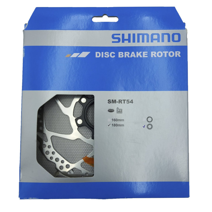 Disc Frana SHIMANO Deore SM-RT54 - M 180mm | Center Lock (strangere externa)