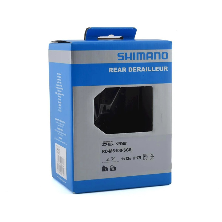 Schimbator Pinioane SHIMANO Deore RD-M6100 SGS - 12 Viteze, Shadow Plus Design