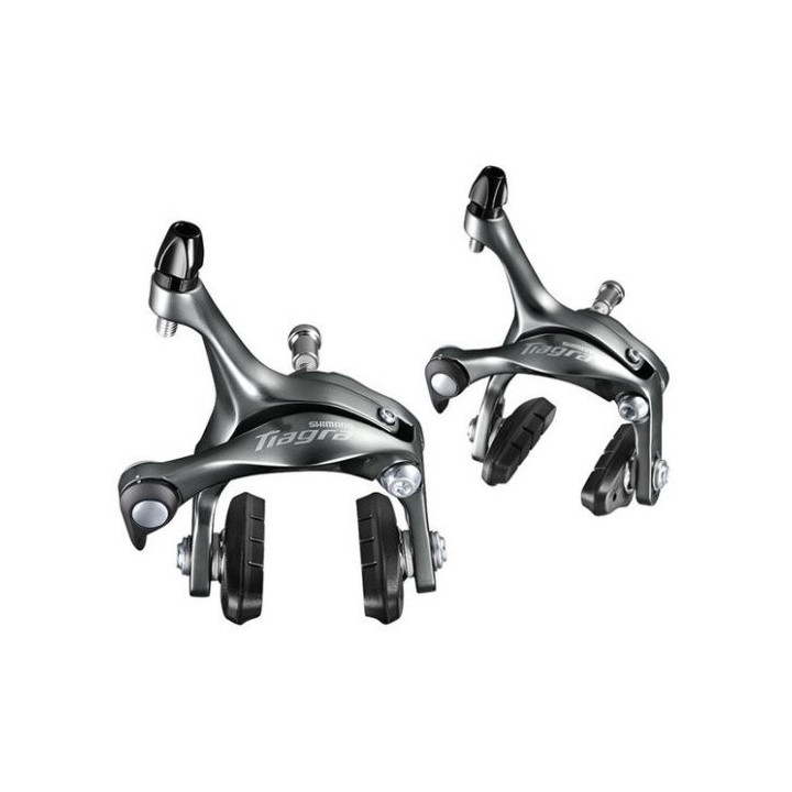 Clesti Frana SHIMANO Tiagra BR-4700 cu saboti R50T5 | Fata si spate