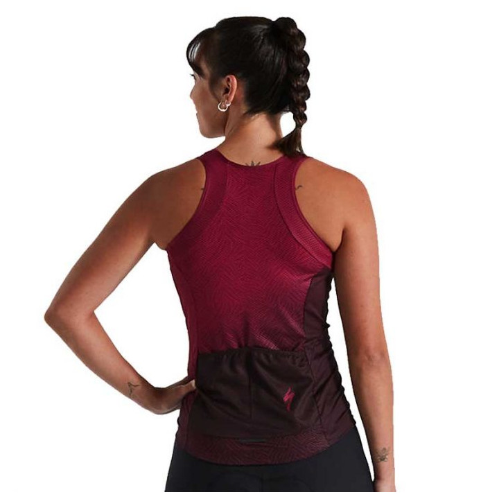 Tricou Ciclism SPECIALIZED Women's SL (Tank) - Ruby Wine