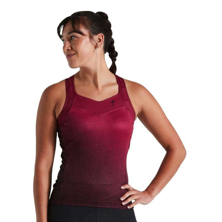 Tricou Ciclism SPECIALIZED Women's SL (Tank) - Ruby Wine